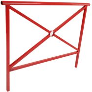 Barrière grillagée - Rouge - Manutan Expert