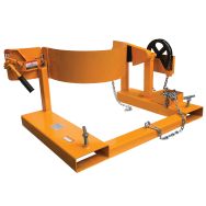 Basculeur de fût force 360 kg pour chariot élévateur à fourches