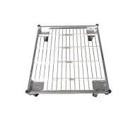Base acier pour roll-conteneur force 500 kg
