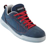 Basket de protection S3 nubuck de couleur bleu pointure 43