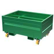 Benne basculante pour retourneur sur roues 500 litres
