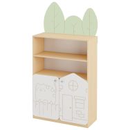Bibliothèque haute 2 portes 100 x 40 x 140 cm