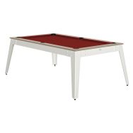 Billard Steel cadre oslo - pieds blancs - Rene Pierre