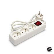 Bloc multiprise 3x16A avec interrupteur, 1m