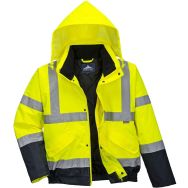 Blouson haute visibilité bicolore jaune/bleu marine Portwest T : XL