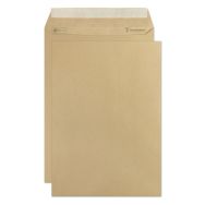 Boite 250 pochettes auto.adh 229x324 Kraft Mille raies 90g