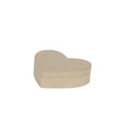 Boîte cœur 13x11x3,5cm (Lot de 8)
