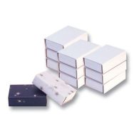 Boîte d'allumettes blanches vides pour décoration (Lot de 10)