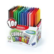 Boite de 100 feutres dessin