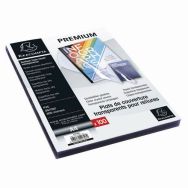 Boite de 100 plats pour relier PVC 30x100e - A4-Cristal