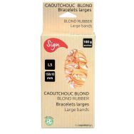 Boite de 100g de bracelets élastique largeur 10 mm Ø 150 mm