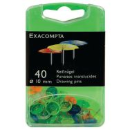 Boîte de 40 punaises hauteur de pointe 7mm 10mm de diamètre
