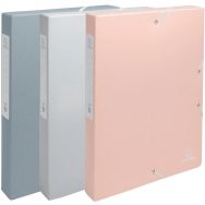 Boite de classement Autentik - A4 - Lot de 8 assortis - Exacompta