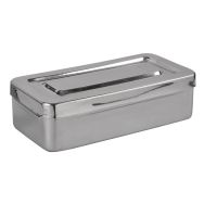 Boite en Inox rectangulaire couvercle - Holtex
