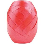 Bolduc oeuf satiné - 7 mmx10m - Rouge - Lot de 20