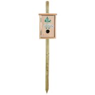 Borne Toutoubois avec distributeur sachet liasse - bois