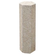 Borne EGZO hexagonale béton - gravillons lavés