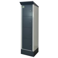 Borne recharge E-Bike IP44 serrure à clé - Thurmetall