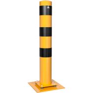 Borne élastique en tube à cheviller - Jaune/Noir