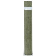 Borne fixe rétroréfléchissante H150 cm - pin traité