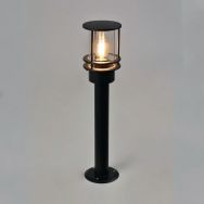 Borne structure en acier diffuseur en plastique noir