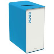 Borne tri sélectif 65 L Cubatri Blanc - Rossignol Pro