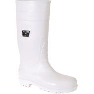 Bottes de sécurité industrie alimentaire S4-Blanc-45