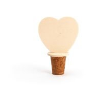 Bouchon bois-liège coeur