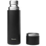 Bouteille isotherme Matt noir - 750ml - Qwetch
