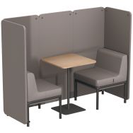 Box Lotua 2 places enduit PVC Ginkgo _ - Sokoa