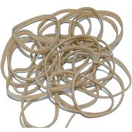 Bracelet caoutchouc 80 X 3 mm 20 sacs 1500 PCE