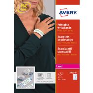 Bracelet d'identification imprimable - 265x18 mm - Avery