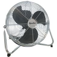 Brasseur d'air métal chromé à poser 70 W - Ø 35 cm