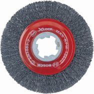 Brosse circulaire à fils acier X-LOCK