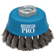 Brosse coupe fil torsadé - Acier