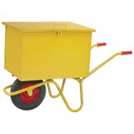Brouette caisse à outils sur roue pneumatique 160 L