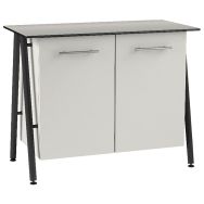 Buffet Ella 2 portes plateau stratifié compact - Mobidecor