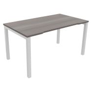 Bureau Astro Arche droit échancré 140 x 80 cm - Buronomic