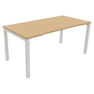 Bureau Astro Arche droit échancré 160 x 80 cm - Buronomic