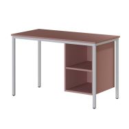 Bureau CHATEL 120x60cm caisson ouvert - Enond Mobilier