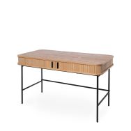 Bureau Cornell chêne/noir-Somcasa