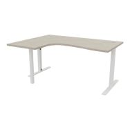 Bureau IDEA TUB asymétrique retour gauche 160 cm - Quadrifoglio