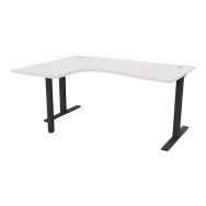 Bureau IDEA TUB asymétrique retour gauche 180 cm - Quadrifoglio