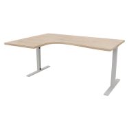 Bureau IDEA TUB asymétrique retour gauche 180cm - Quadrifoglio