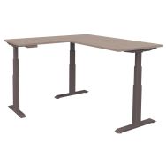 Bureau Oréa réglable en hauteur L140x80cm+retour-Simmob