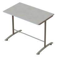 Bureau Quiétub 120 x 60 cm 9006 Alu