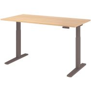 Bureau assis-debout série XMKA - 160x80 cm - Hammerbacher