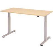 Bureau assis-debout série XMST - 160x80 cm - Hammerbacher