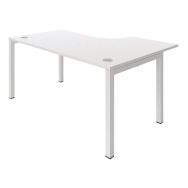 Bureau asymétrique Astro Arche 180 cm retour à gauche - Buronomic