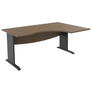 Bureau asymétrique Mercure pieds L retour à droite ou à gauche-Simmob